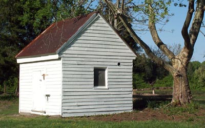 Enon Hall smokehouse