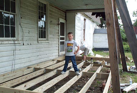 Porch framing