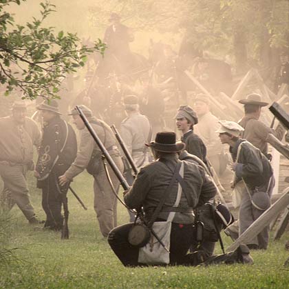 Battle of New Market reenactment