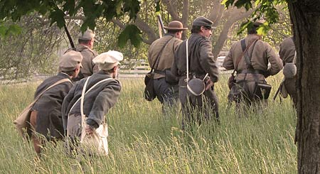 Battle of New Market reenactment