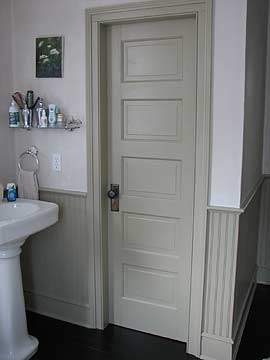 water closet door